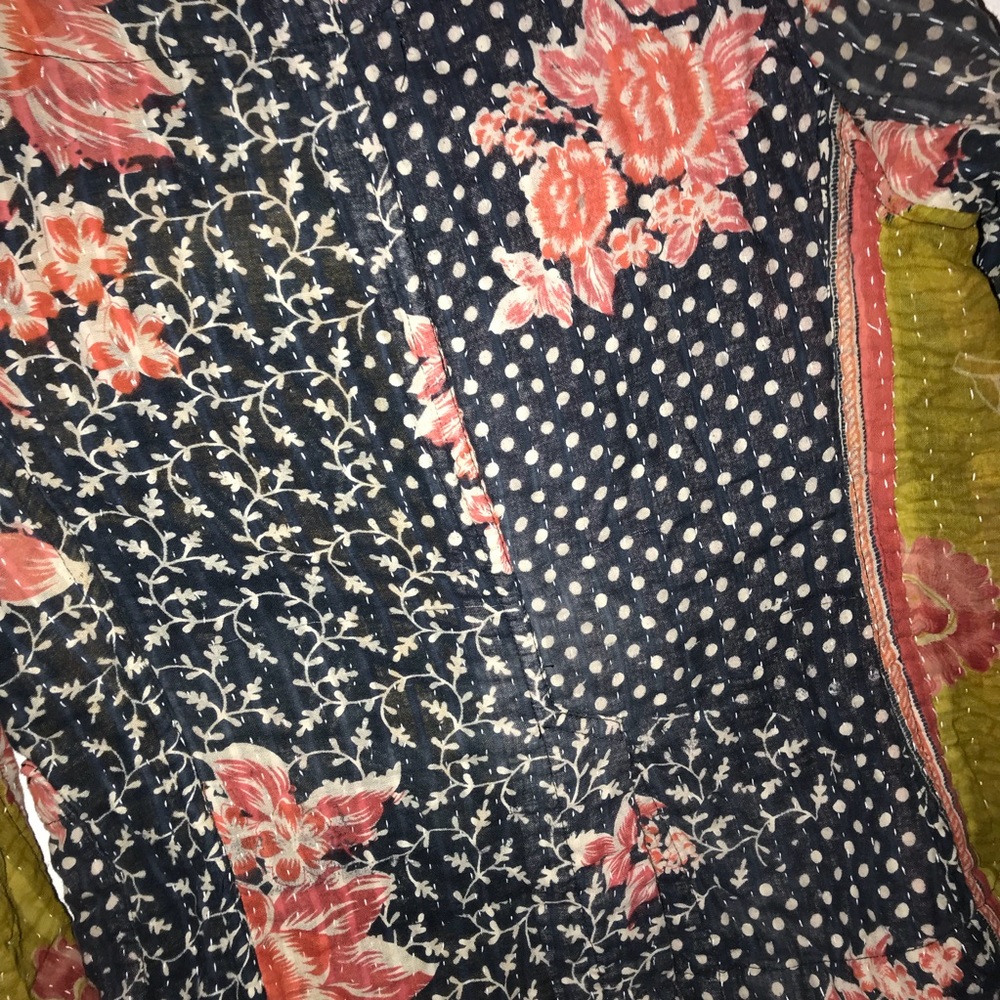 100% Cotton Boho Crop Jacket - Picture 3 of 7